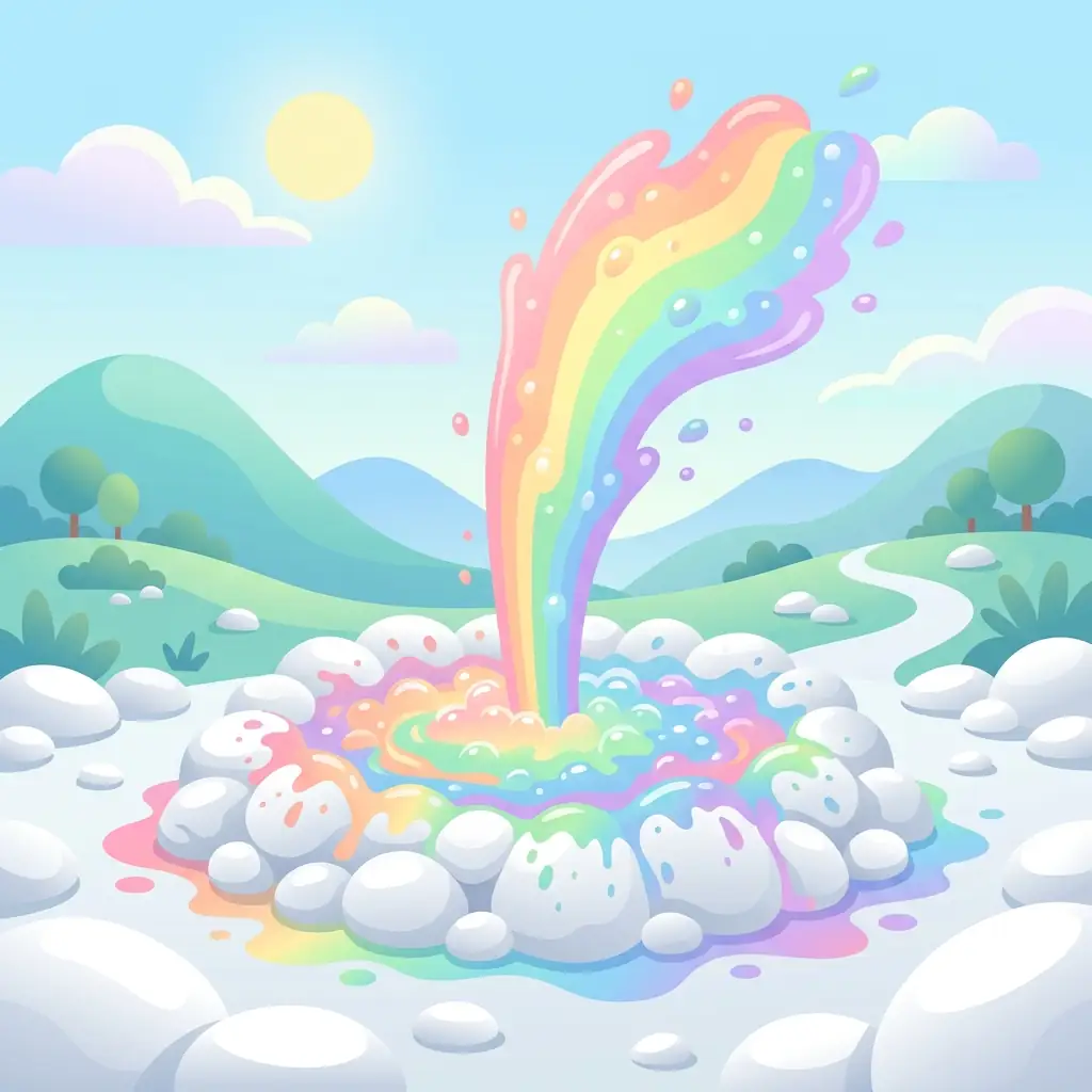 Glowing Geyser